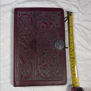 Oberon Black and Red Leather Journal